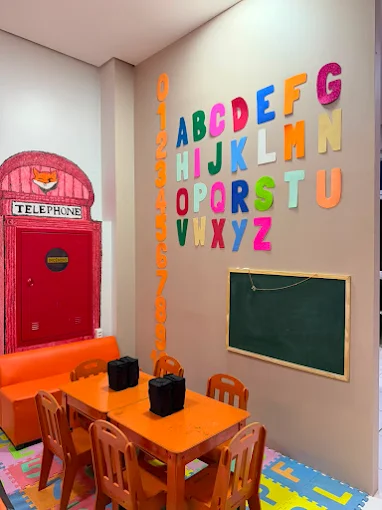 Sala das turmas Babys e Kids